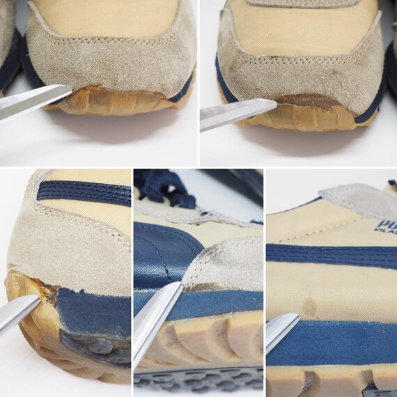 Vintage Puma Vilas Fitness Sneakers Retro 80s Rare Sport Trainers 