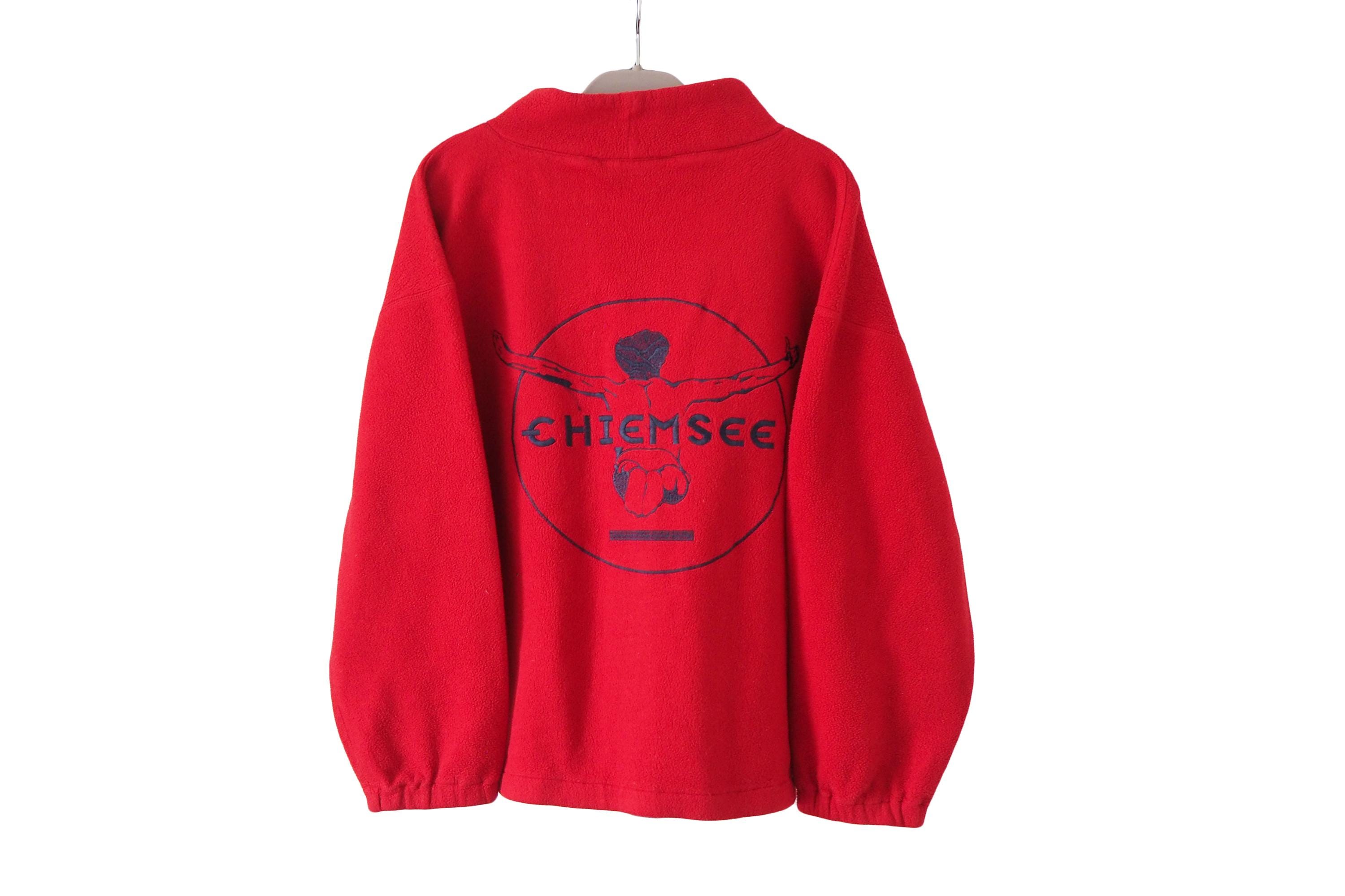 Chiemsee 90er Jahre Pulli Sweater Aus Baumwollmix Mit Jumper-Motiv