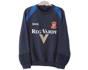 Vintage Sunderland FC Lonsdale 2005/07 Sweatshirt Size L Football Crewneck 00s