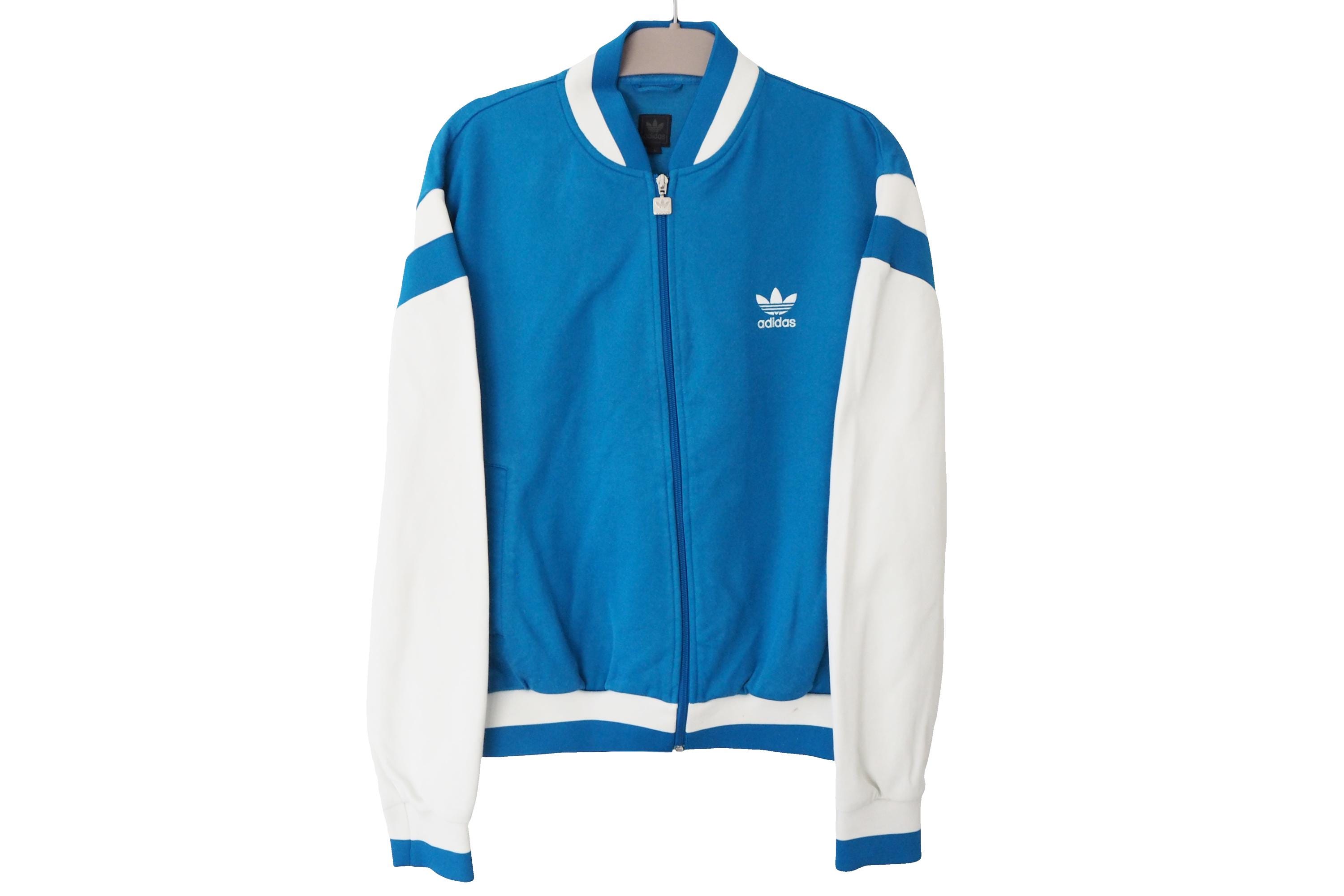 トップス 00s adidas track jacket size L Vintage ADIDAS Track Jacket Full Zip Size L Blue 00s Sport