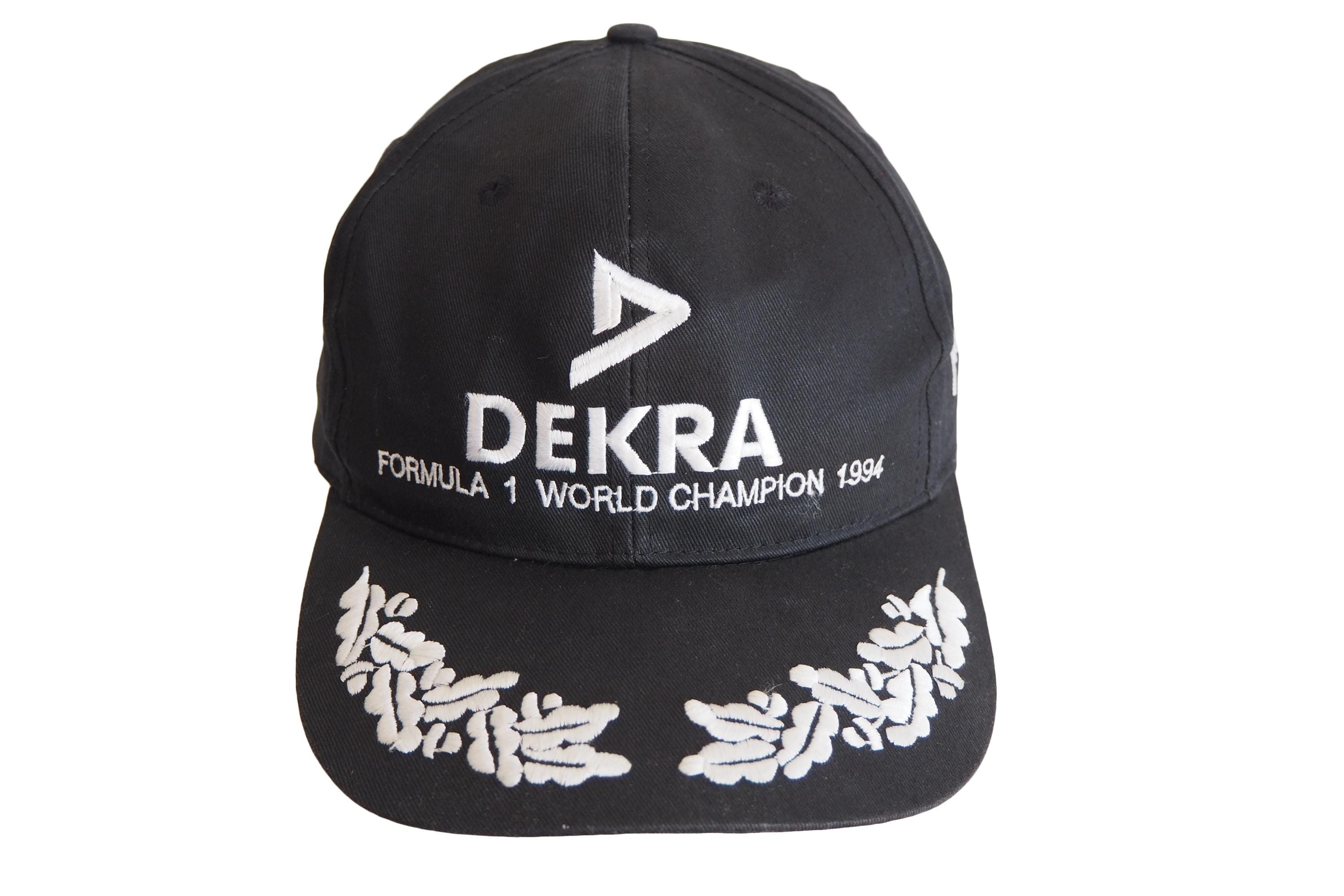 Vintage Michael Schumacher 1994 Dekra Cap Big Logo Racing Vintage Michael Schumacher 1994 Dekra Cap Big Logo Racing