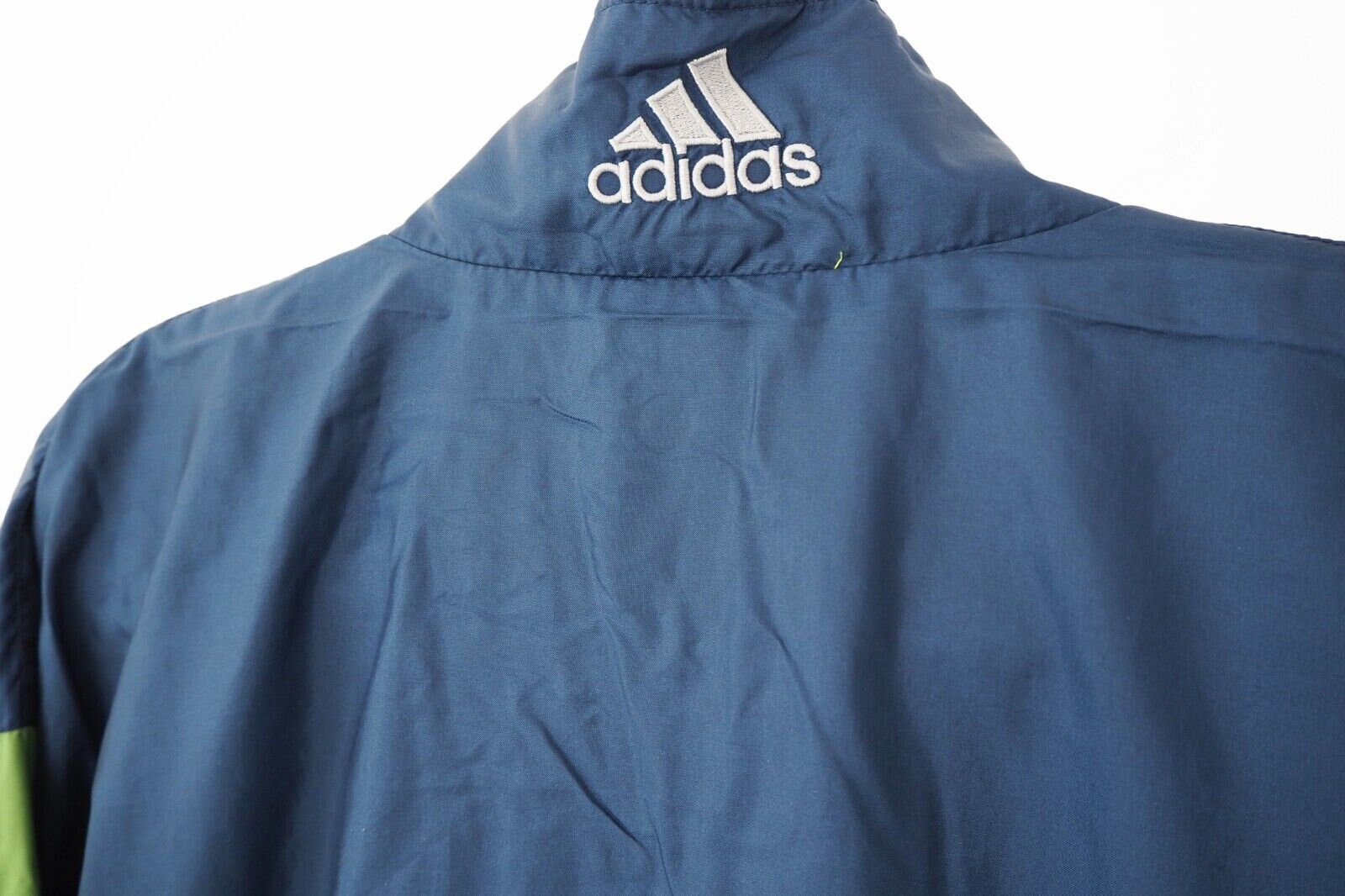 Vintage ADIDAS Track Jacket Full Zip Size L Blue 90s Sport