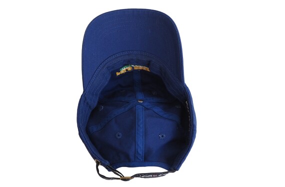90’s POLO SPORT Strap back cap / Navy Vintage Polo Sport Navy Strap Back Hat — RootsBK