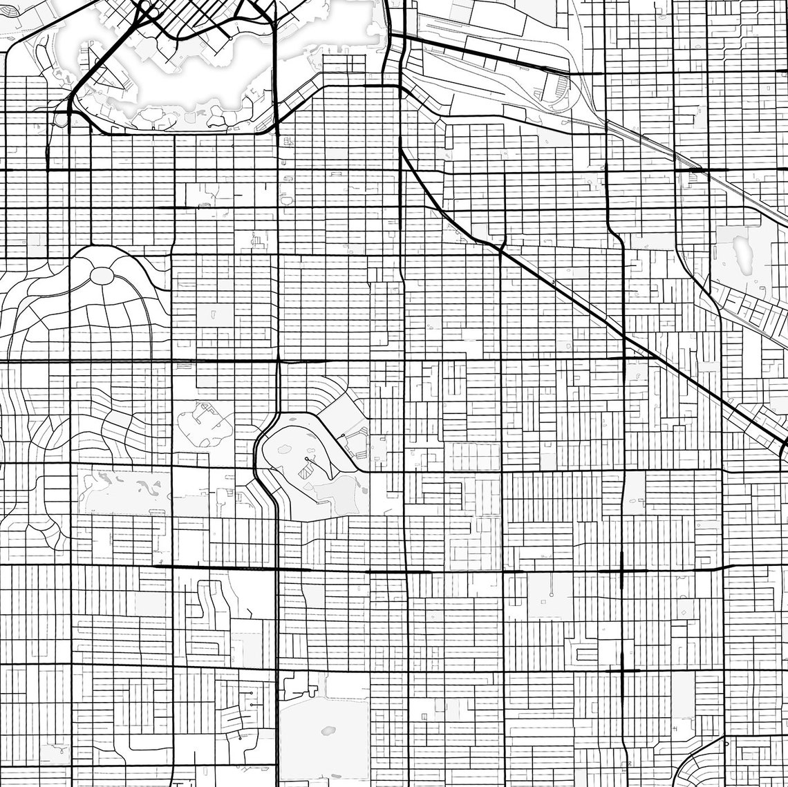 Vancouver Map Print Vancouver Map Download City Map - Etsy