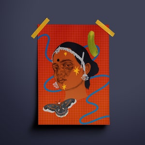 Feminist Literature Print | literary poster| Indian Literature Poster | Reading Poster | Gallery Wall ideas | literary prints |