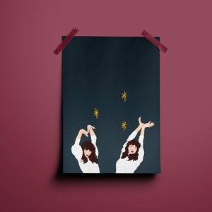 Female Musician Poster | Feminist Art Print | music fan Poster | Hounds of Love Art | Wuthering Heights Poster | A4/A5 Gallery Wall Print