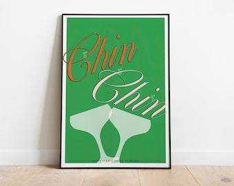 bar cart art | bar cart wall art | bar cart art print | cocktail poster | cocktail wall art | bar cart poster | cocktail print