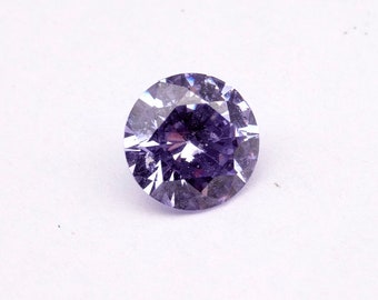 Natural Aquamarine Gemstone, Round Brilliant Cut, 3mm Loose Stone