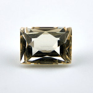 Citrine Pale Lemon Yellow,  Baguette Cut 6.5 X 4.5mm, Jewellery Making, Craft Supplies, Natural Gems, Untreated Gemstones, Lemon Quartz,