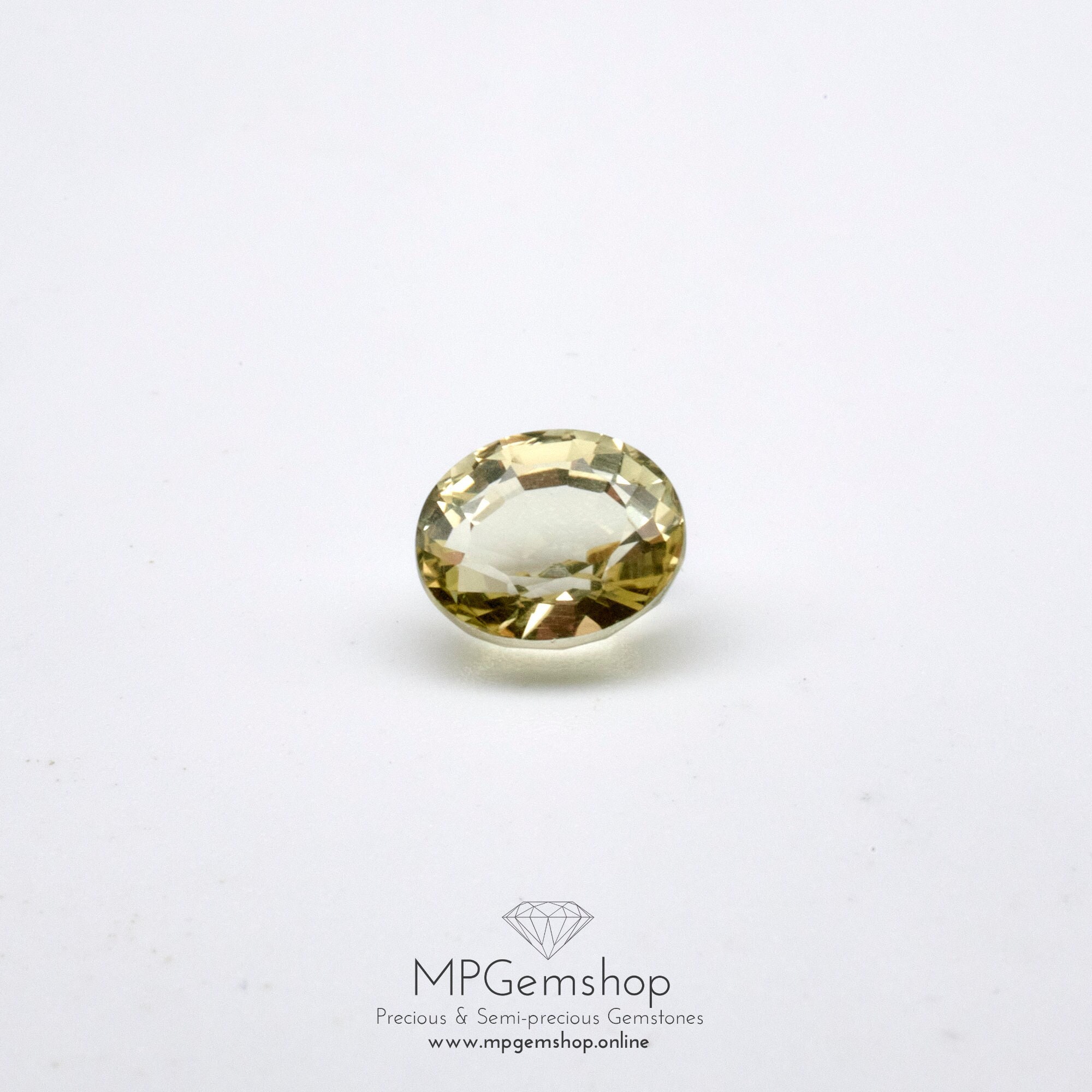 Pale yellow hotsell gemstone