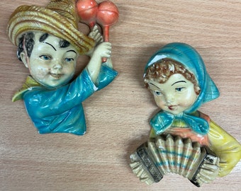 TURNER Wall Accessories CIRCA 1950 Wall Plaques Pair - Etsy