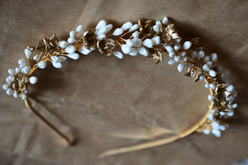 Awena bridal headband image 2