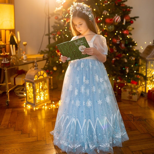 Elsa Princess Dress