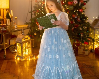 Elsa Princess Dress