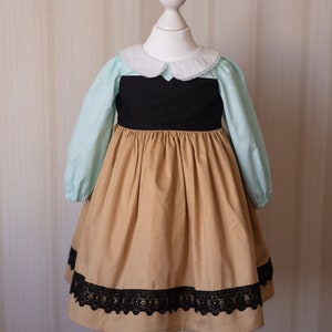 Briar Rose Dress, Aurora Dress, Briar Rose Costume, Aurora Costume, Aurora Briar Rose, Aurora Princess Dress, Cotton Princess Dress