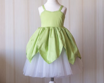 Tinkerbell Inspired Baby Costume: Fairy Dress, Halloween Costume