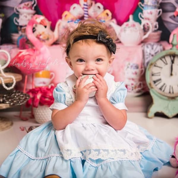 Alice in Wonderland Baby Dress Etsy