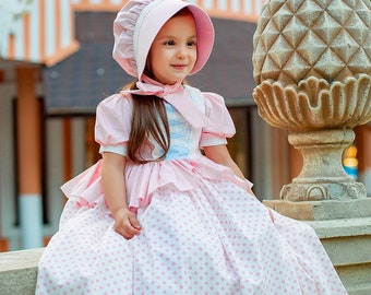 Bo Peep Girls Dress Little Bo Peep Ball Gown Costume