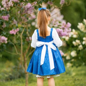 Belle Everyday Blue Provincial Dress, Belle toddler dress image 6