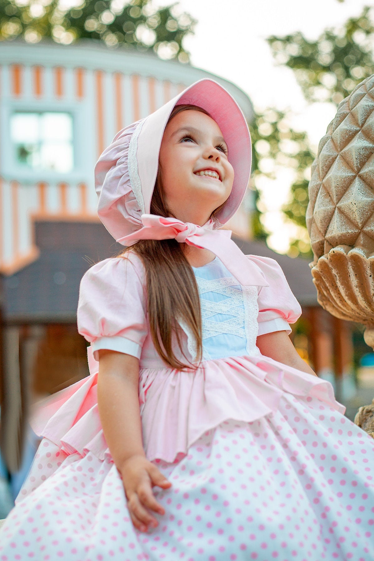 Bo Peep Girls Dress Little Bo Peep Ball Gown Costume Etsy Canada