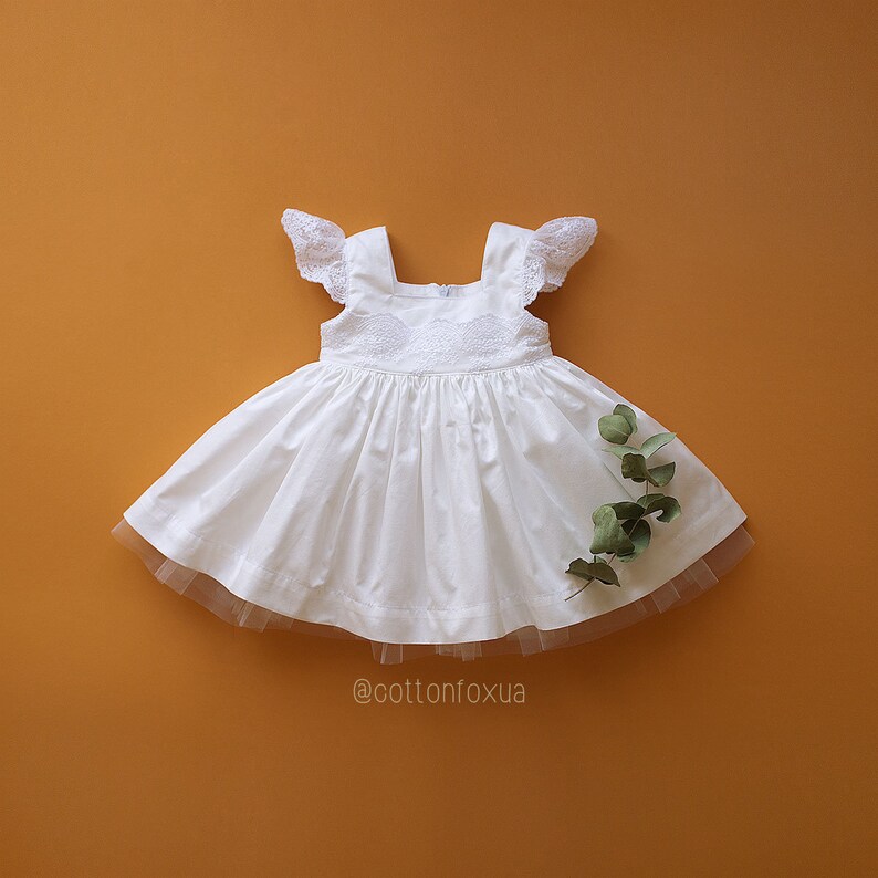 Ivory Flower Girl Dresses Baby Toddler Tulle Dress Etsy