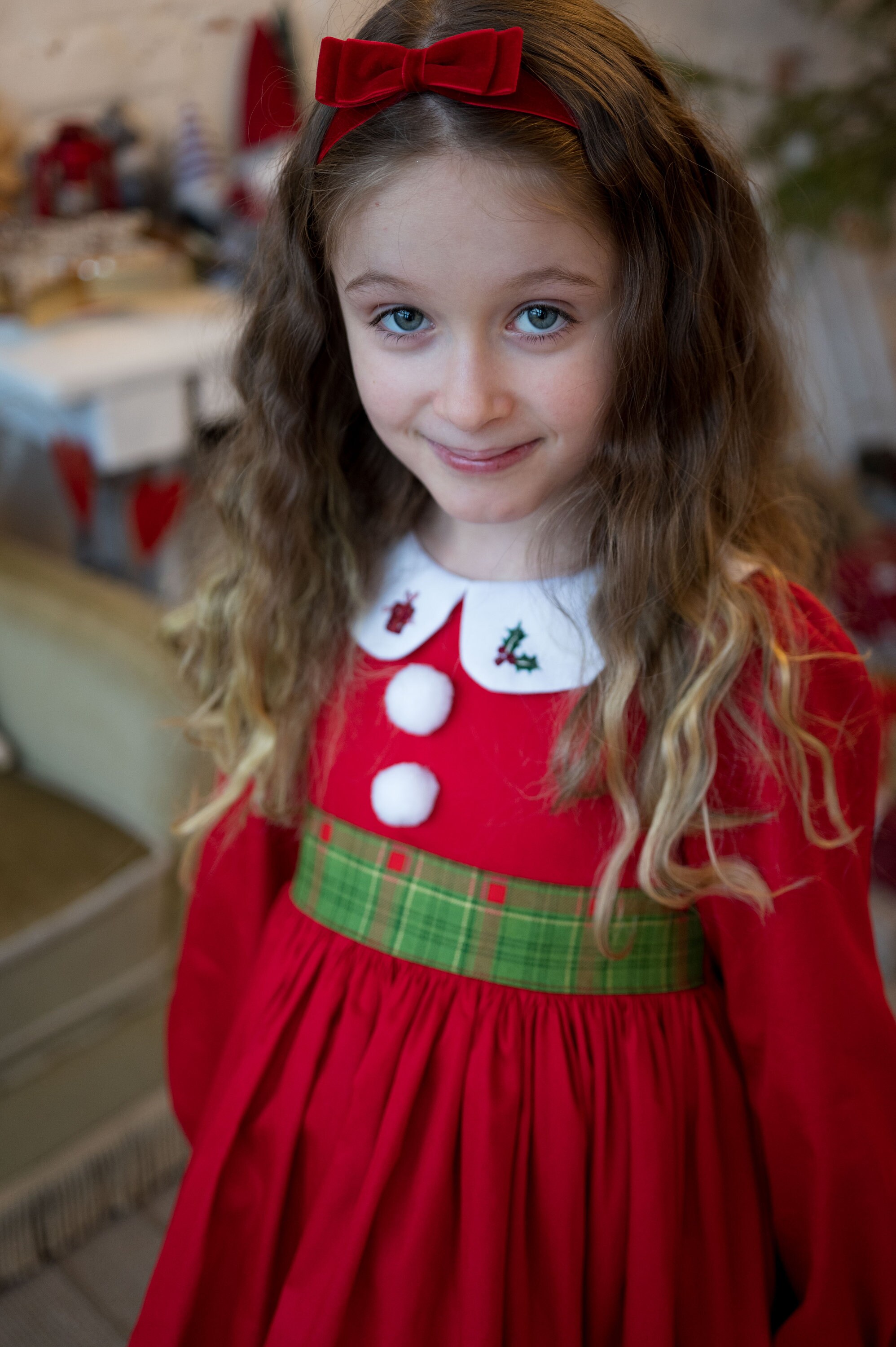 Girls Christmas Dresssanta Baby Dress Mrs. Claus Costume Etsy