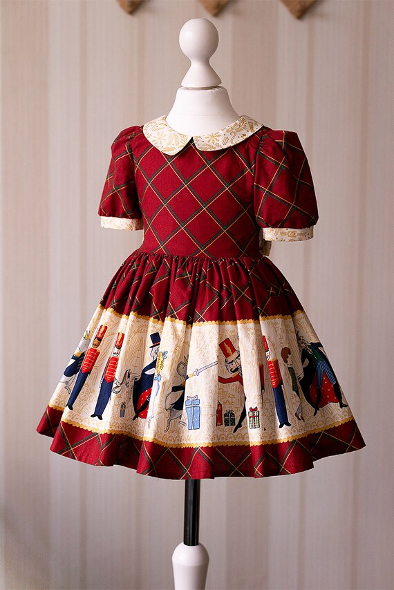 baby girl tartan outfit