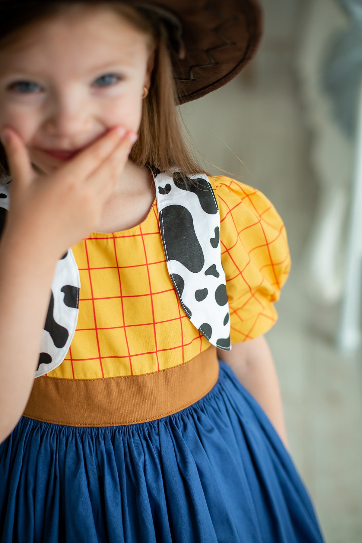 Woody Inspired Twirl Dress, Toy Story Costume