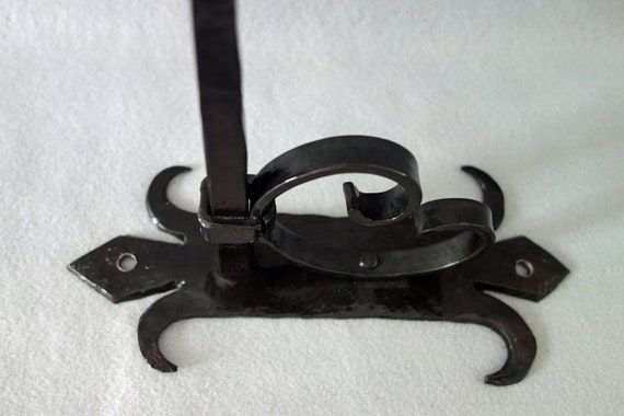 Hand Forged Iron Decorative Plant Hanger Plant Hanger Wall Etsy