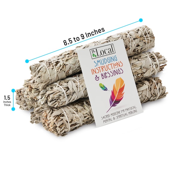 9 inch White Sage Stick 9 inch White Sage Stick