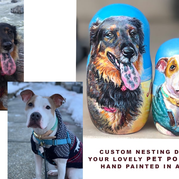 Custom Dog Doll Etsy