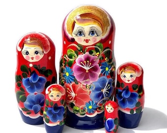 SOUFEEL Poupée Russe Personnalisée Avec Photo Matriochka En