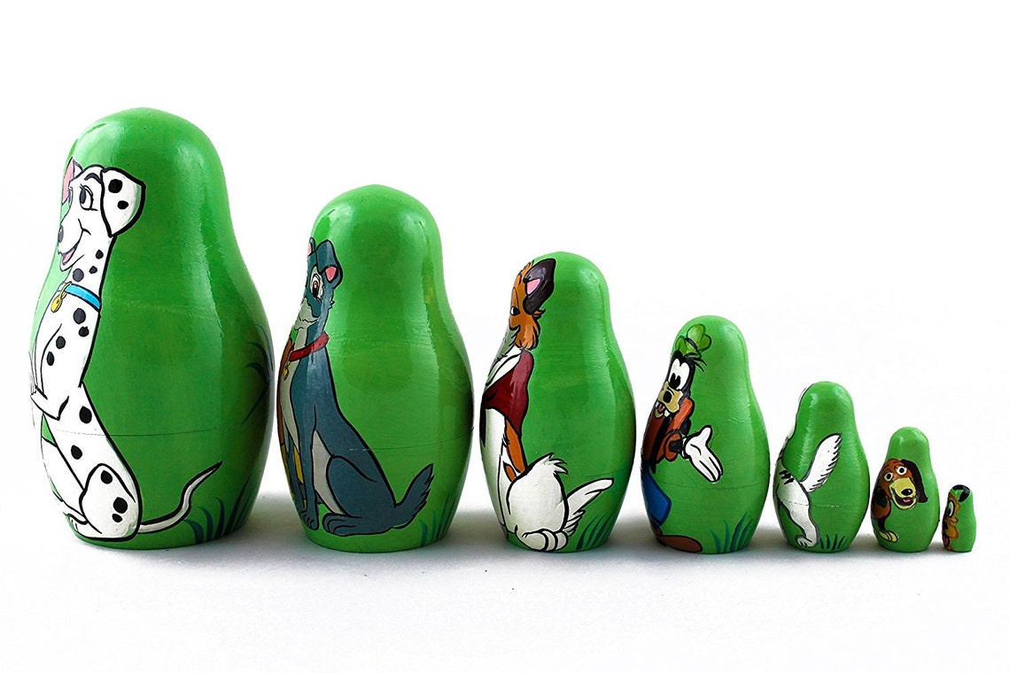 Nesting Dolls for Kids Animals Nesting Doll Developing Toy Etsy