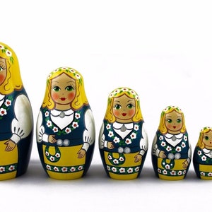 Nesting dolls Traditional Swedish 