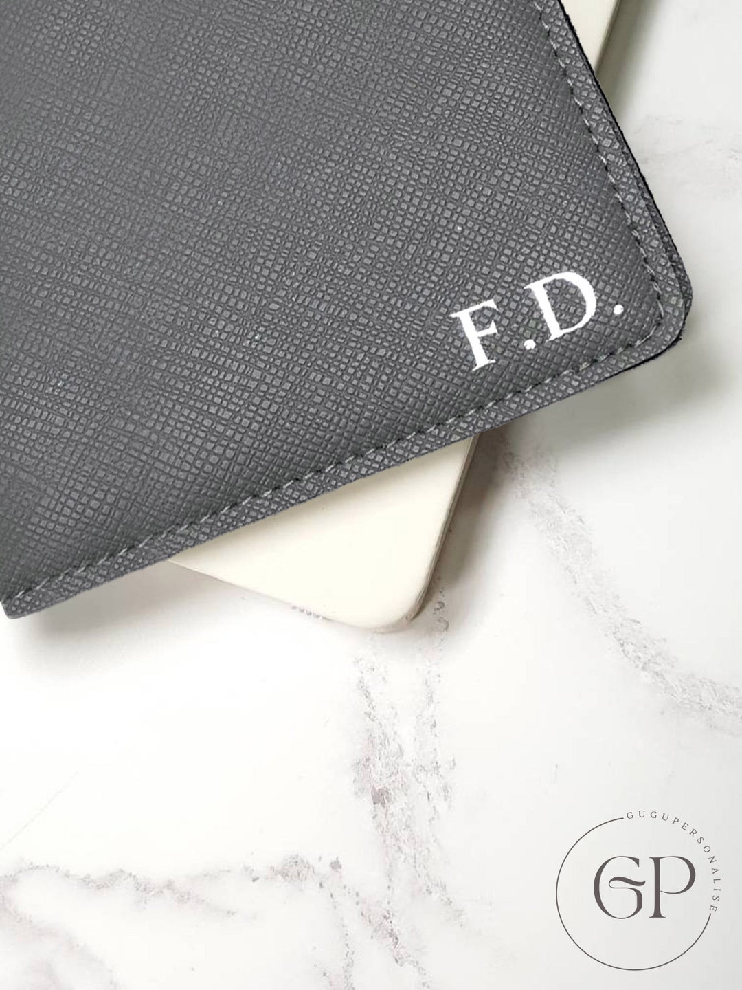 Passport Cover Initials Name Heatpress Personalised Customised Etsy UK