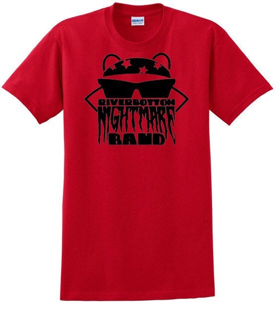 Discover River Bottom Nightmare Band tee
