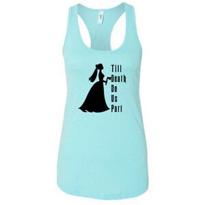 Haunted Mansion inspired &quot;Till death do us part&quot; Tanktop or Tee