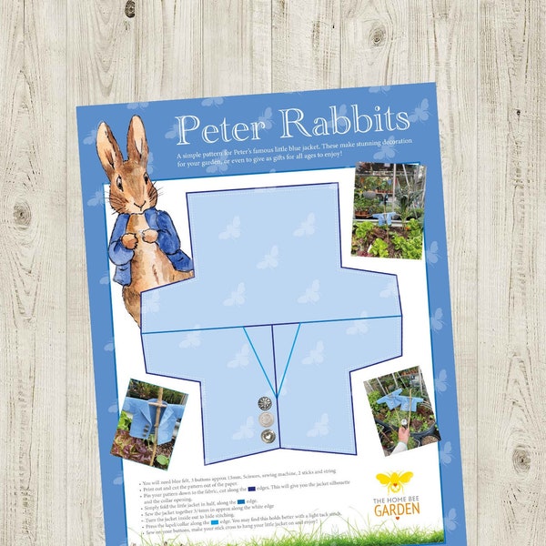 Peter Rabbit Garden Jacket Pattern