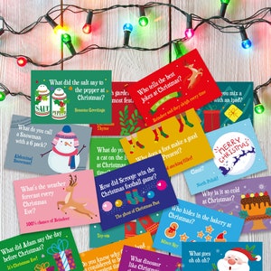 Christmas Jokes Cracker Fillers Table Talkers Advent Calendar Filler