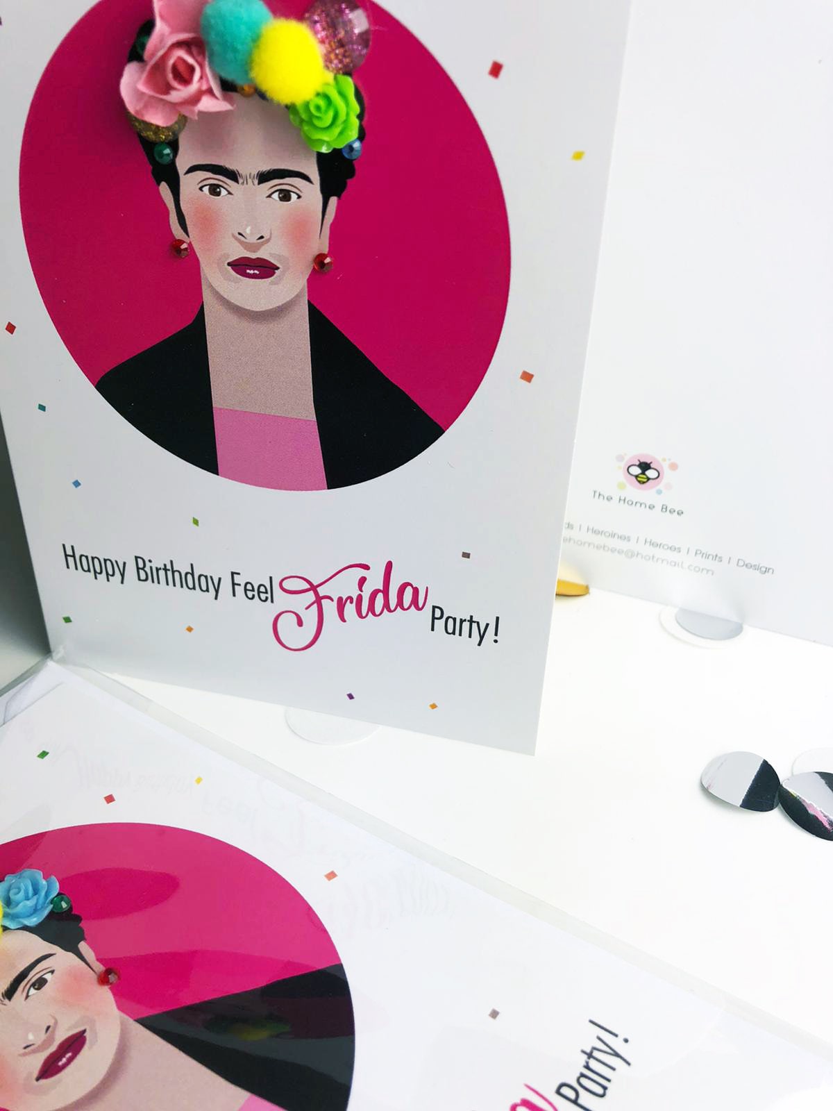 Frida Kahlo Birthday Card Frida Birthday Card Embellished - Etsy UK