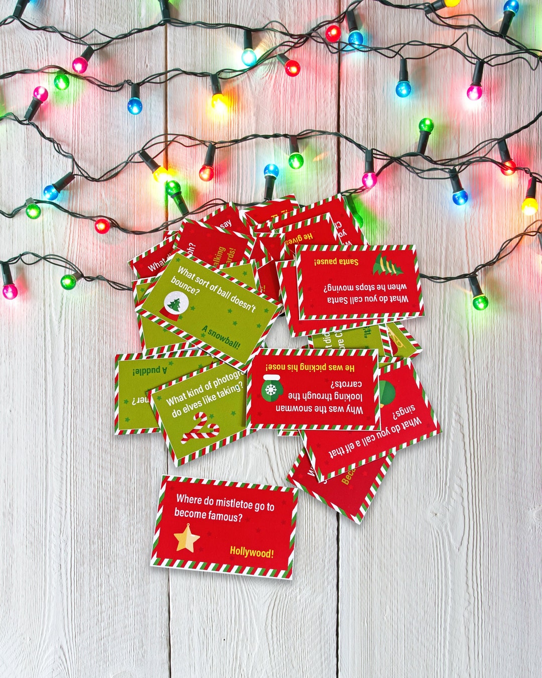 24 Christmas Jokes for Festive Fun, Crackers, Table Talkers, Loot