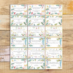 Kerstgrappen downloaden, unieke illustraties, maak je eigen, nieuw 2024, doe-het-zelf, adventskalendervuller, ambacht, feestelijk plezier, grap