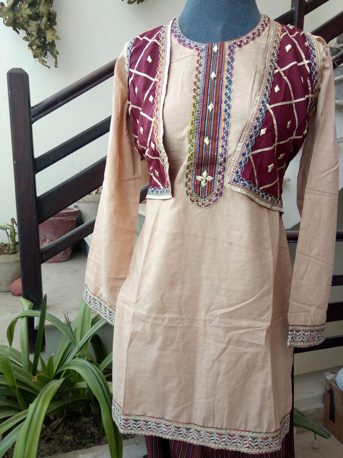 Pakistani Gota Work Dress Gota Dress Dress for teen Etsy