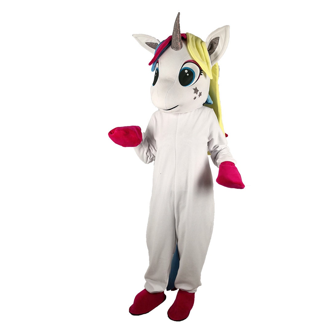 Unicorn mascot costume adult size ML unisex Etsy