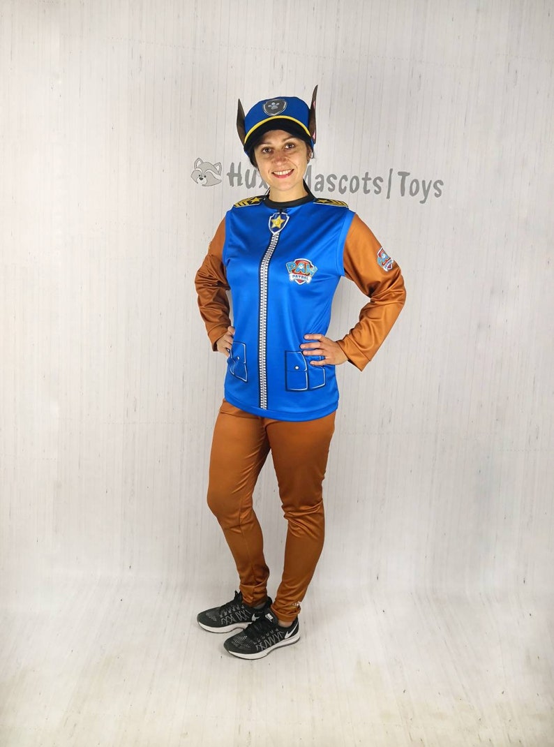 diy chase paw patrol costume diy chase paw patrol costume