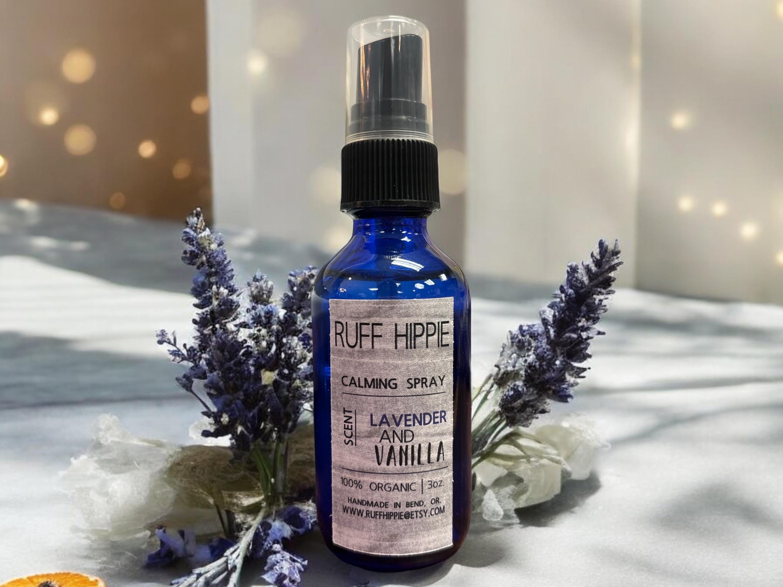 Dog Bandana dog Calming Spray Organic Lavender and Vanilla Calming Spray Essential Oil Dog Spray. Etsy Canada