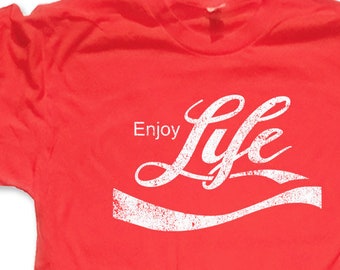 Enjoy Life Vintage Cola T-shirt