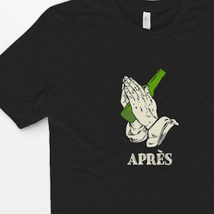 Apres Ski Shirt, Apres t-shirt, Beer Tee, Vintage Ski Lodge T-shirt