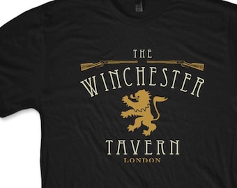 Shaun Winchester Tavern Pub T-shirt dead Zombie Movie