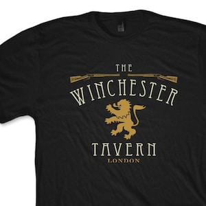 Shaun Winchester Tavern Pub T-shirt dead Zombie Movie